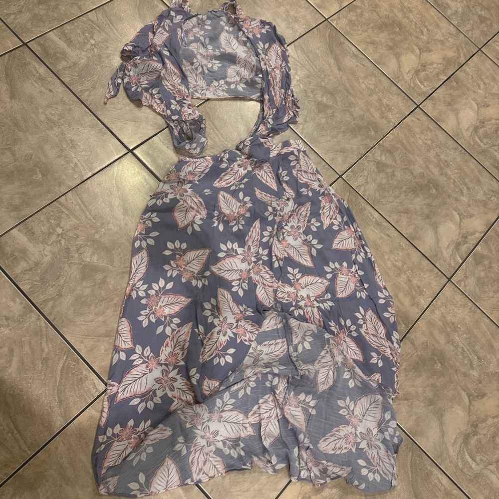 Floral skirt 2 piece